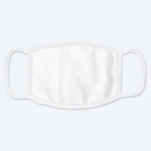 Load image into Gallery viewer, 4ply Cotton WHITE Reusable Masks - ADULT
